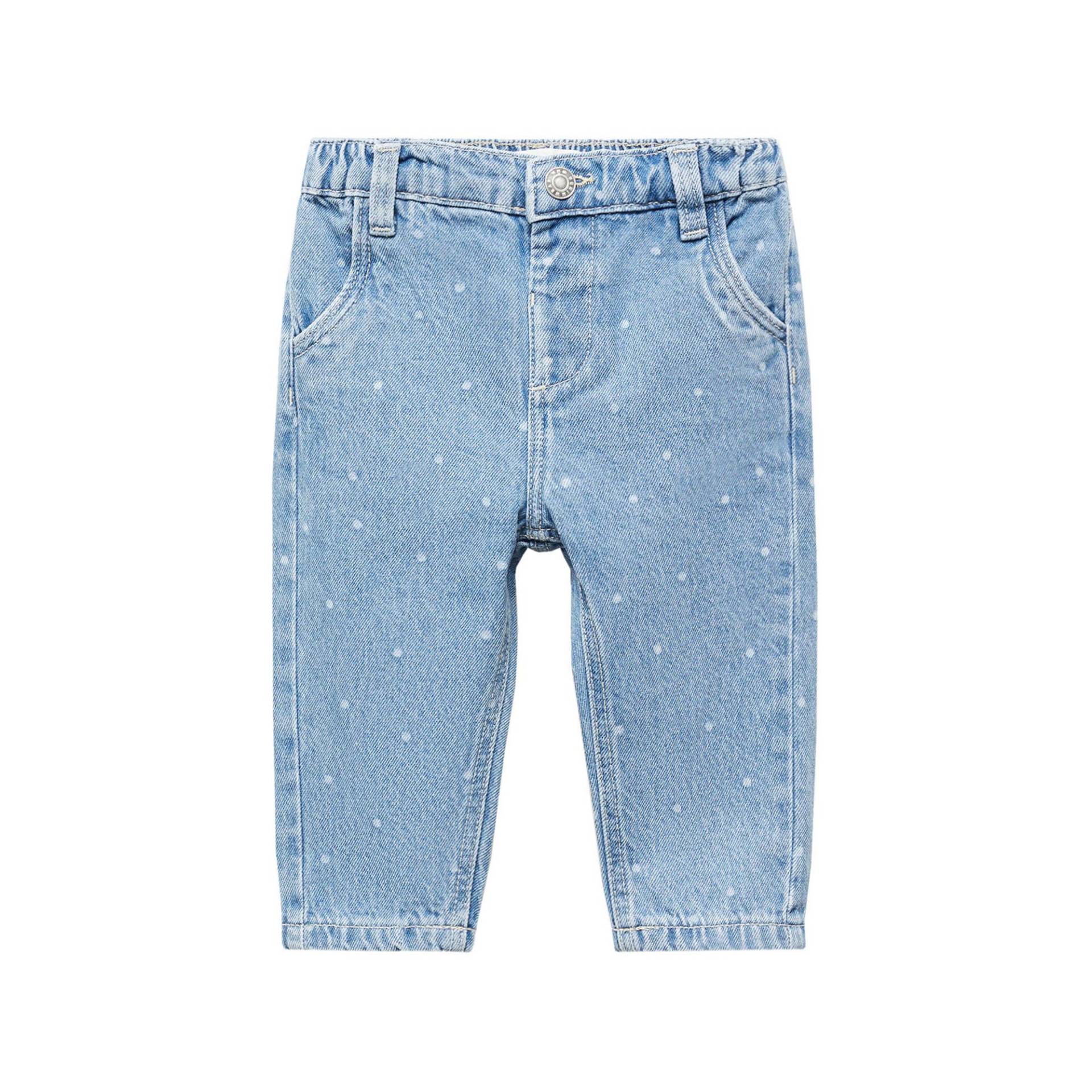 Jeans Unisex Bleached Blau 3-4A von MANGO BABY