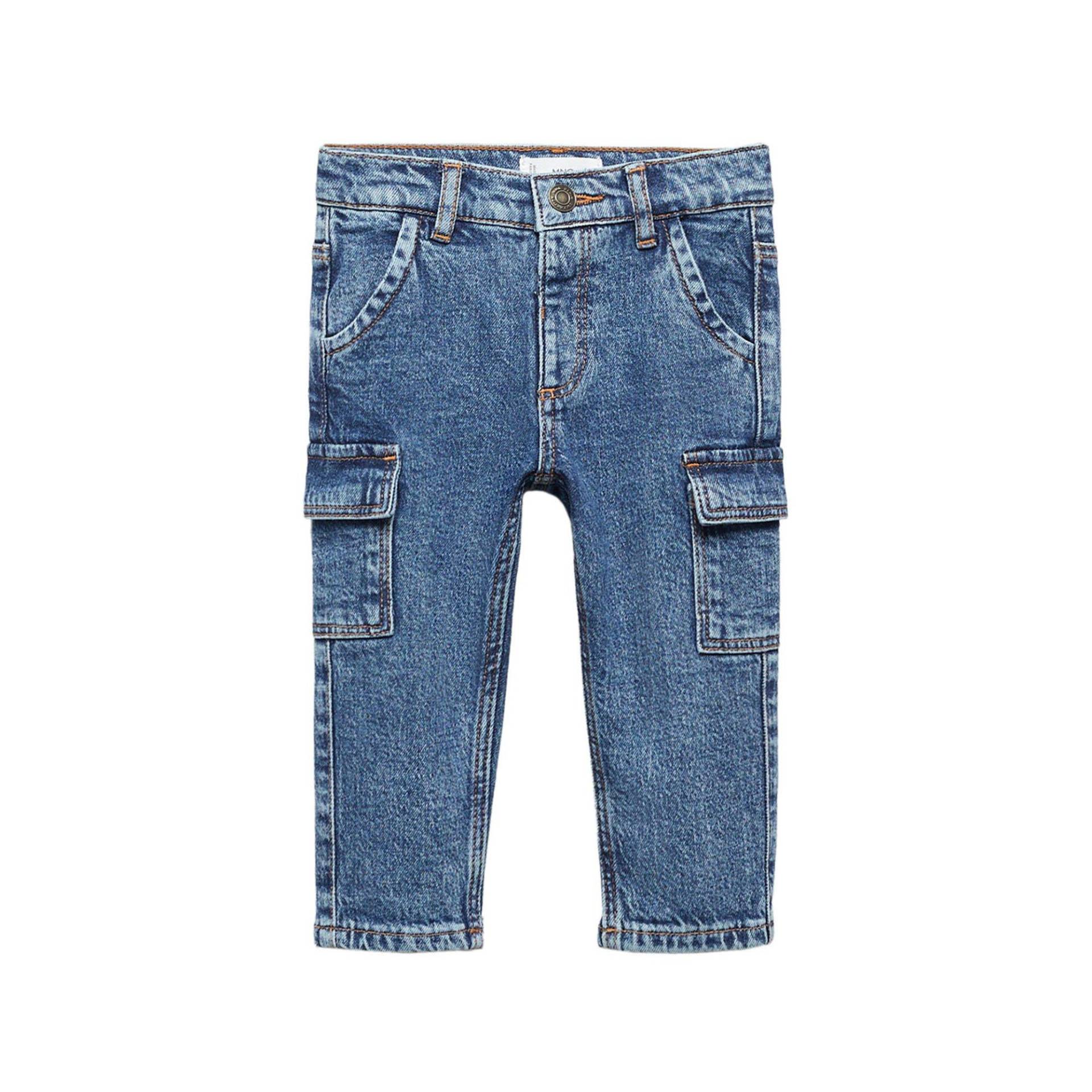 Jeans Unisex Medium Stoned Jahr/4-5A von MANGO BABY