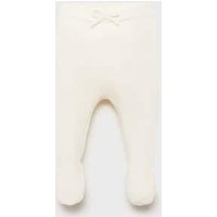 Baumwoll-Strampelhose mit Fuß von MANGO BABY