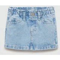 Paperbag-Jeansrock von MANGO BABY