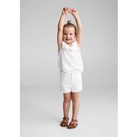 Gemusterte Jeans-Shorts von MANGO BABY