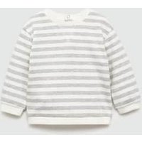 Gestreiftes Baumwoll-Sweatshirt von MANGO BABY