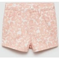 Shorts mit floralem Dessin von MANGO BABY