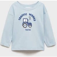 Langärmliges Print-T-Shirt von MANGO BABY