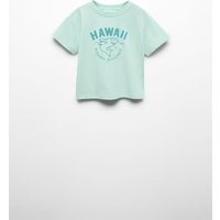 Bedrucktes Baumwoll-T-Shirt von MANGO BABY