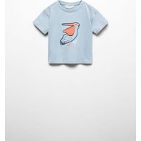 T-Shirt mit aufgedruckter Zeichnung von MANGO BABY