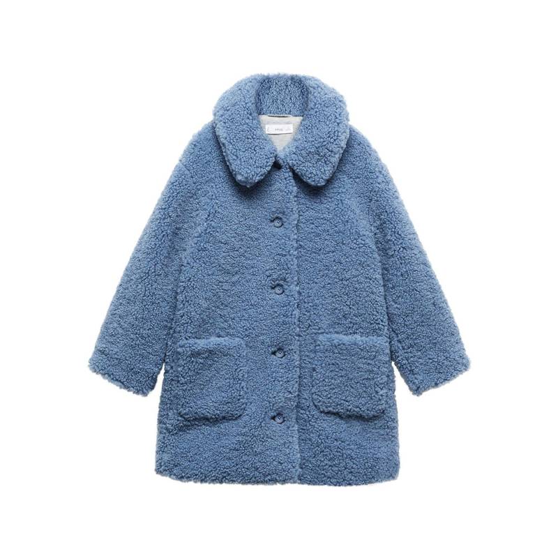 Jacke Mädchen Taubenblau 6A von MANGO Kids