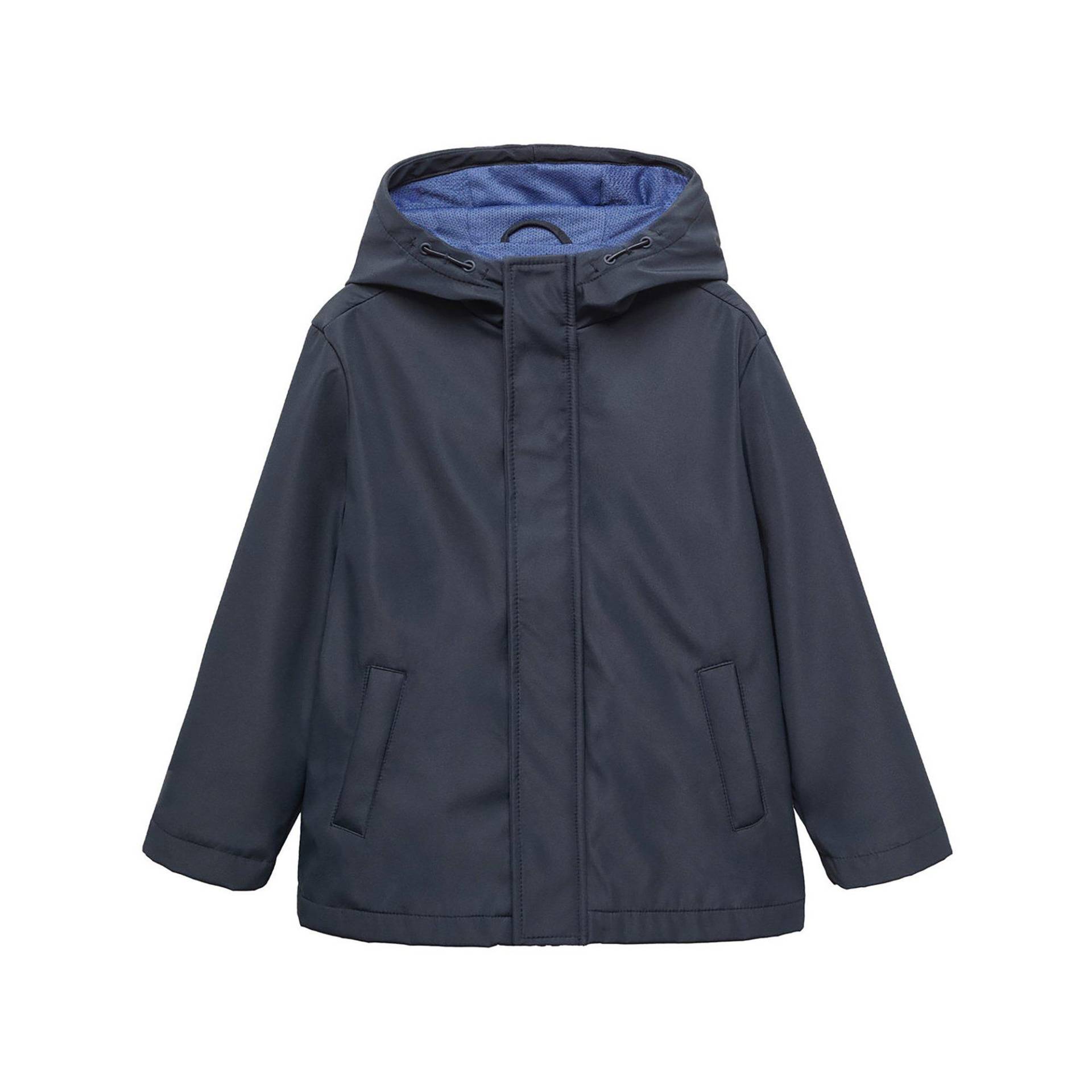 Parka Mit Kapuze Jungen Marine 12A von MANGO Kids