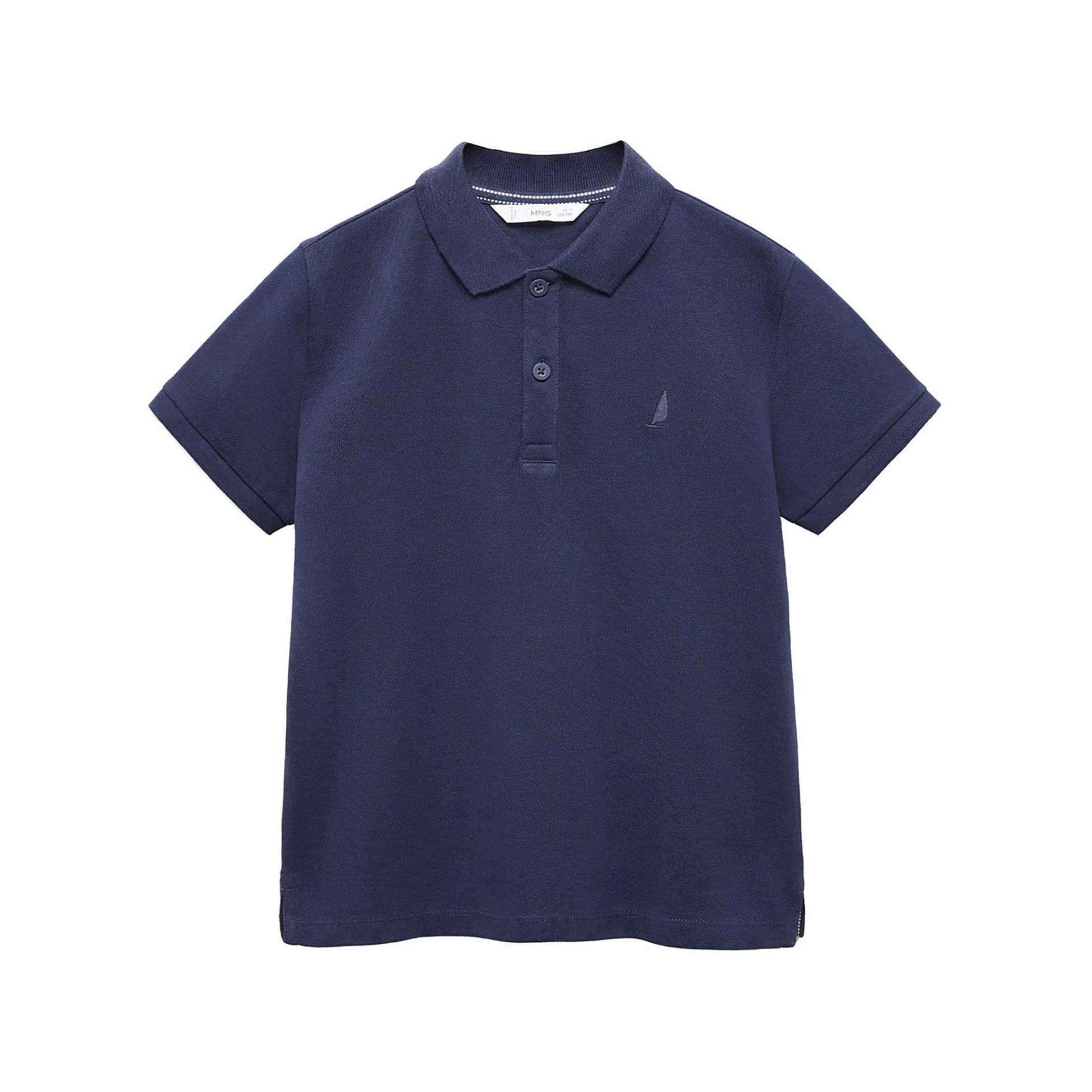 Poloshirt, Kurzarm Jungen Marine  12A von MANGO Kids