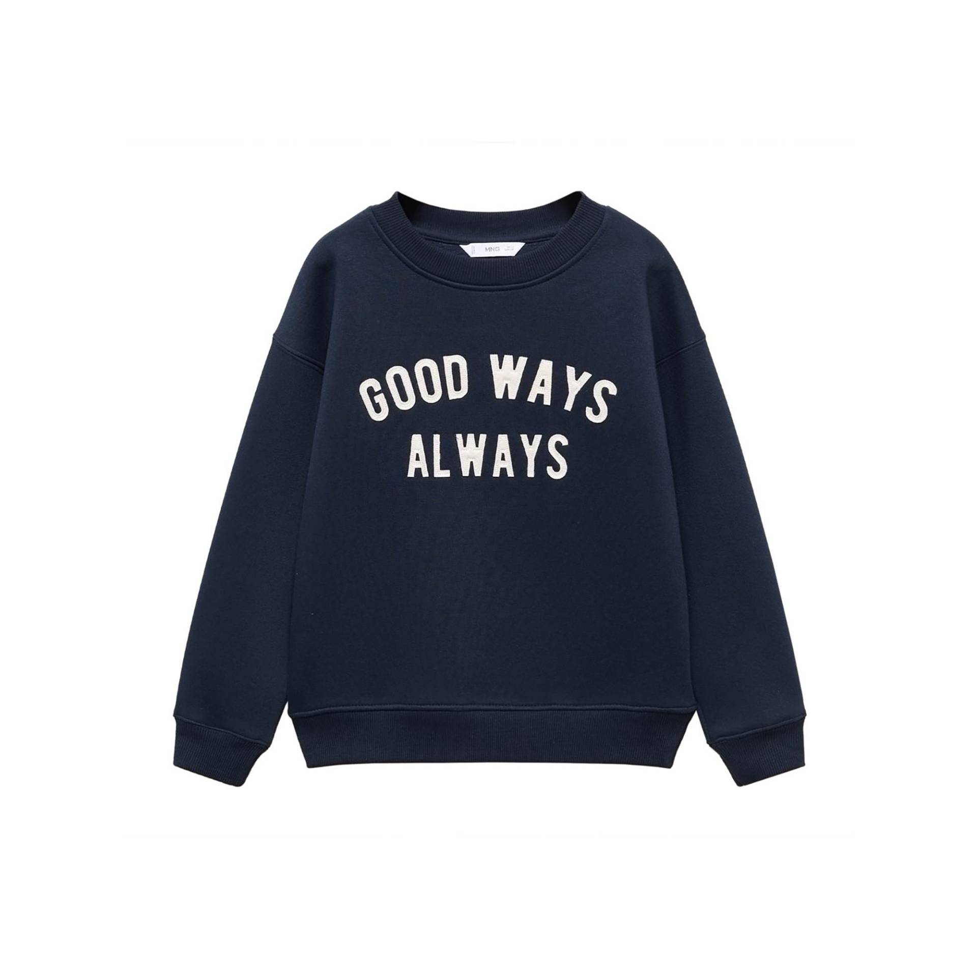 Sweatshirt Jungen Marine 6A von MANGO Kids