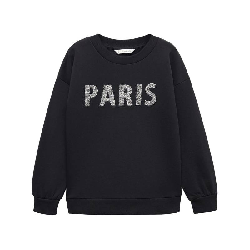 Sweatshirt Mädchen Black 6A von MANGO Kids