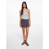 Asymmetrisches Lurex-Top von MANGO TEEN