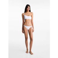 Asymmetrischer Bikini mit metallisiertem Detail von MANGO TEEN