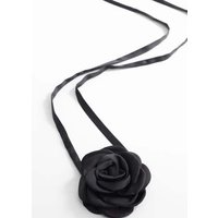 Choker-Halskette mit Blume von MANGO TEEN