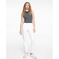 Geripptes Top von MANGO TEEN