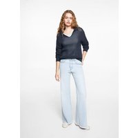 Wideleg-Jeans mit mittlerer Bundhöhe von MANGO TEEN