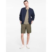 Leinen-Bermudashorts mit Cargotaschen von MANGO TEEN