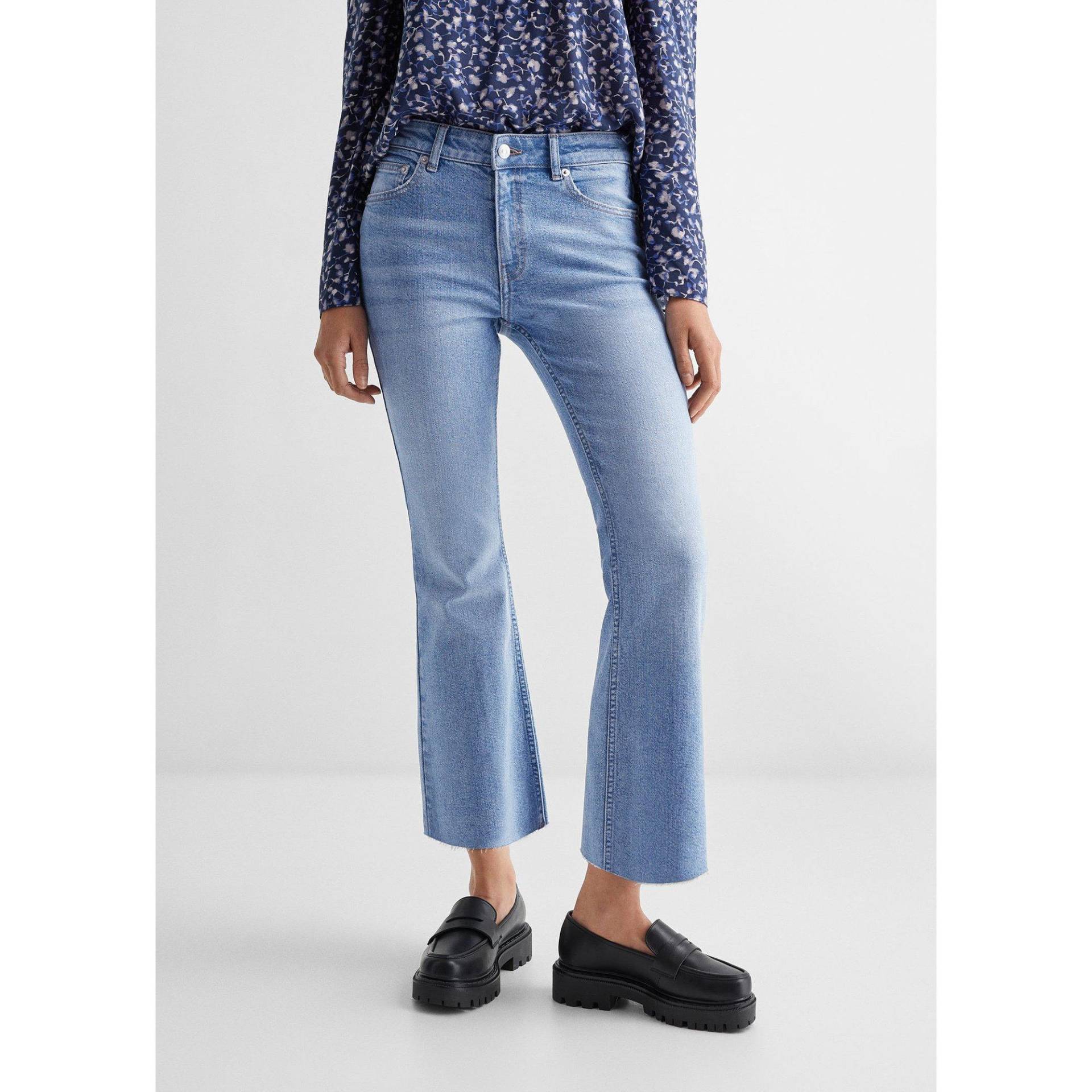 Jeans Mädchen Taubenblau S von MANGO Teen