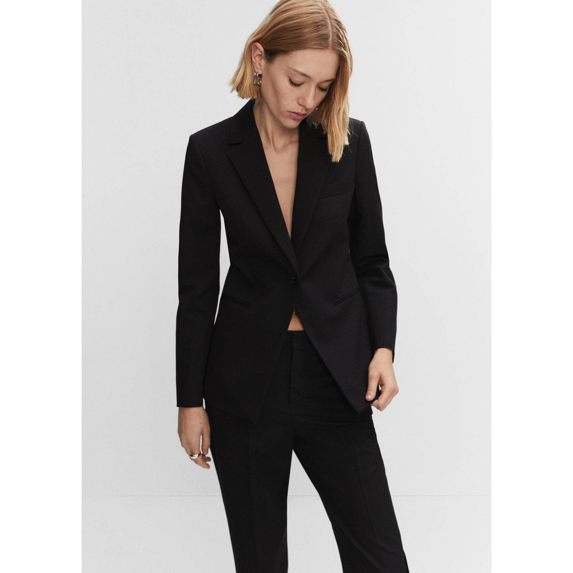 Blazer Damen Black 34 von MANGO