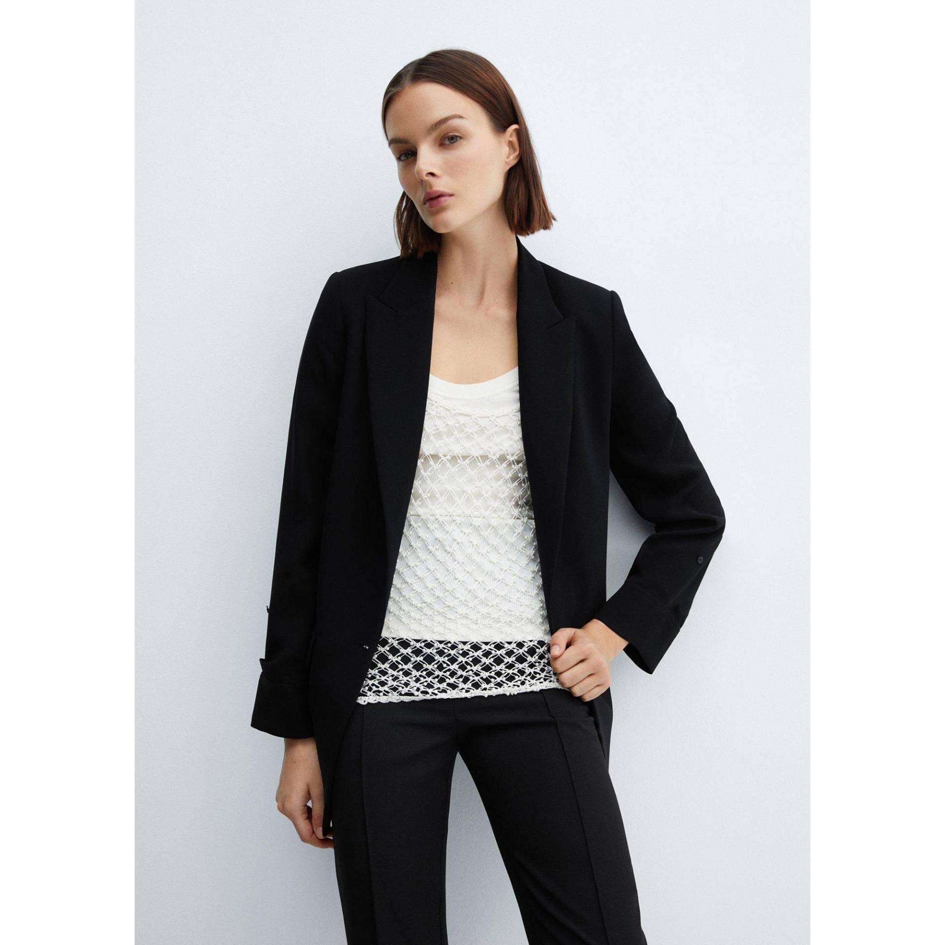 Blazer Damen Black M von MANGO