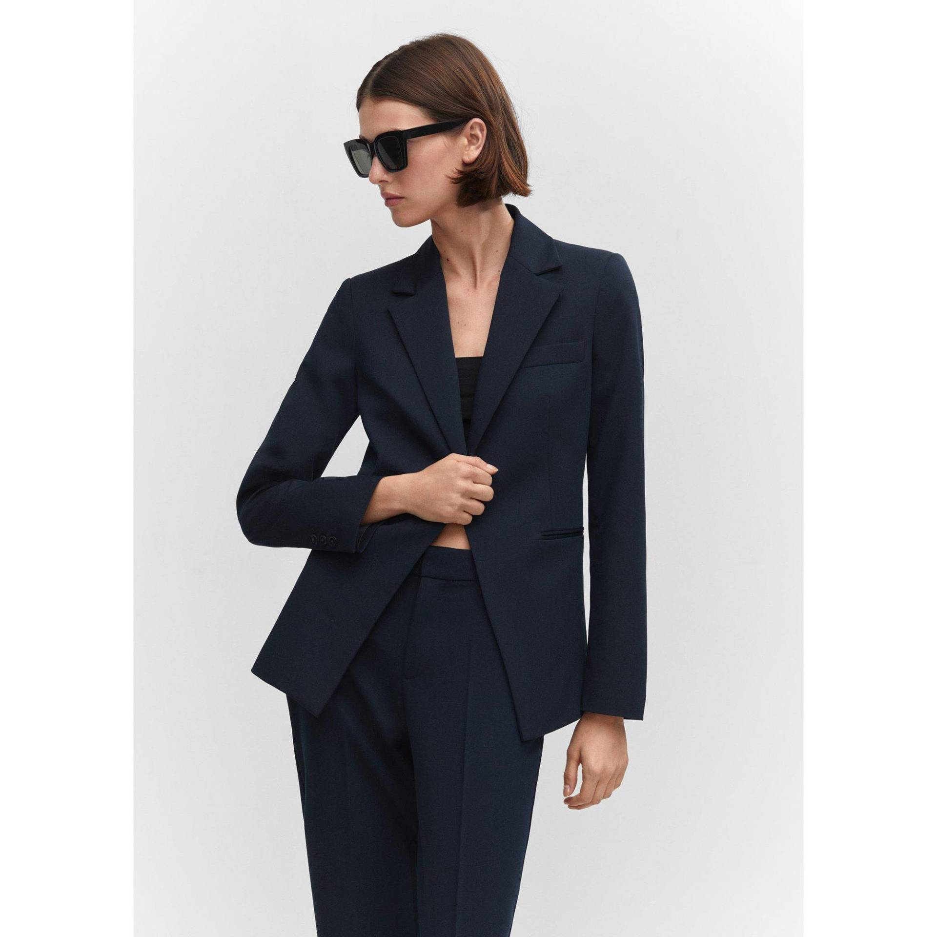 Blazer Damen Königsblau 34 von MANGO