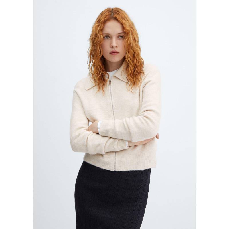 Cardigan, Langarm Damen Café  L von MANGO