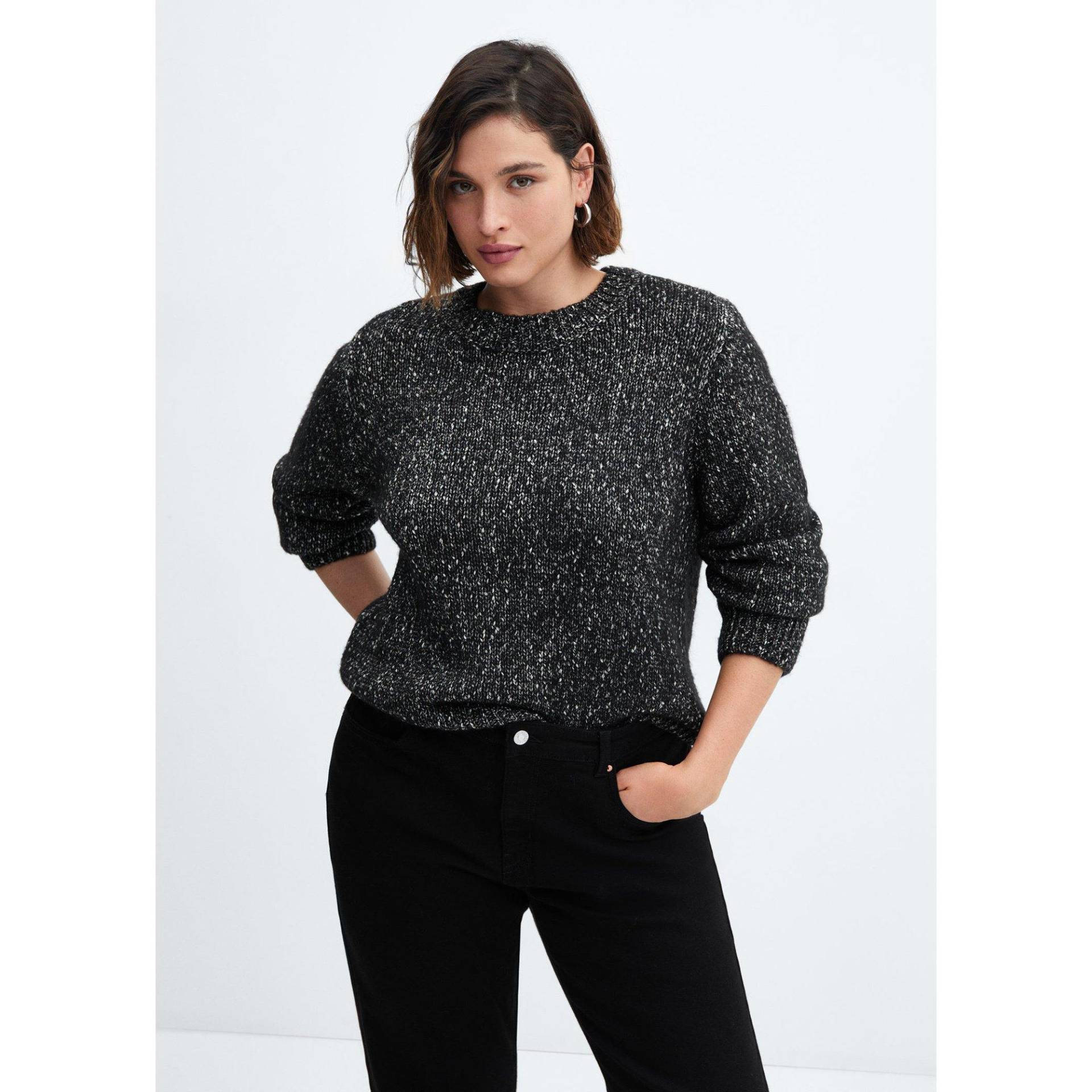 Sweatshirt Damen Black XL von MANGO