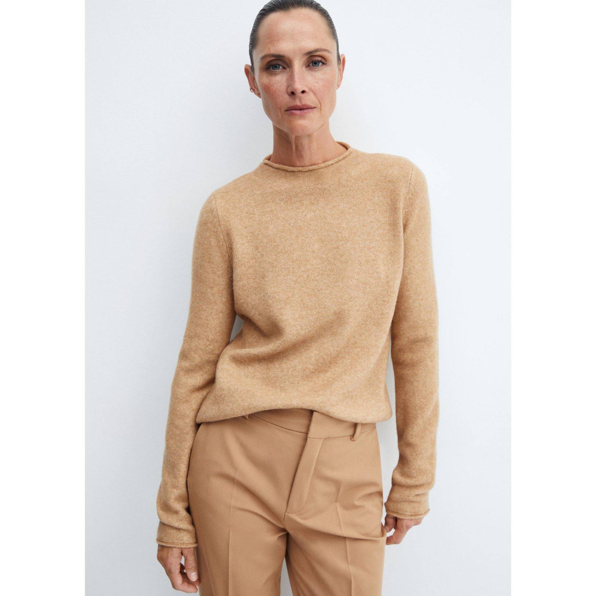 Sweatshirt Damen Camel XS von MANGO