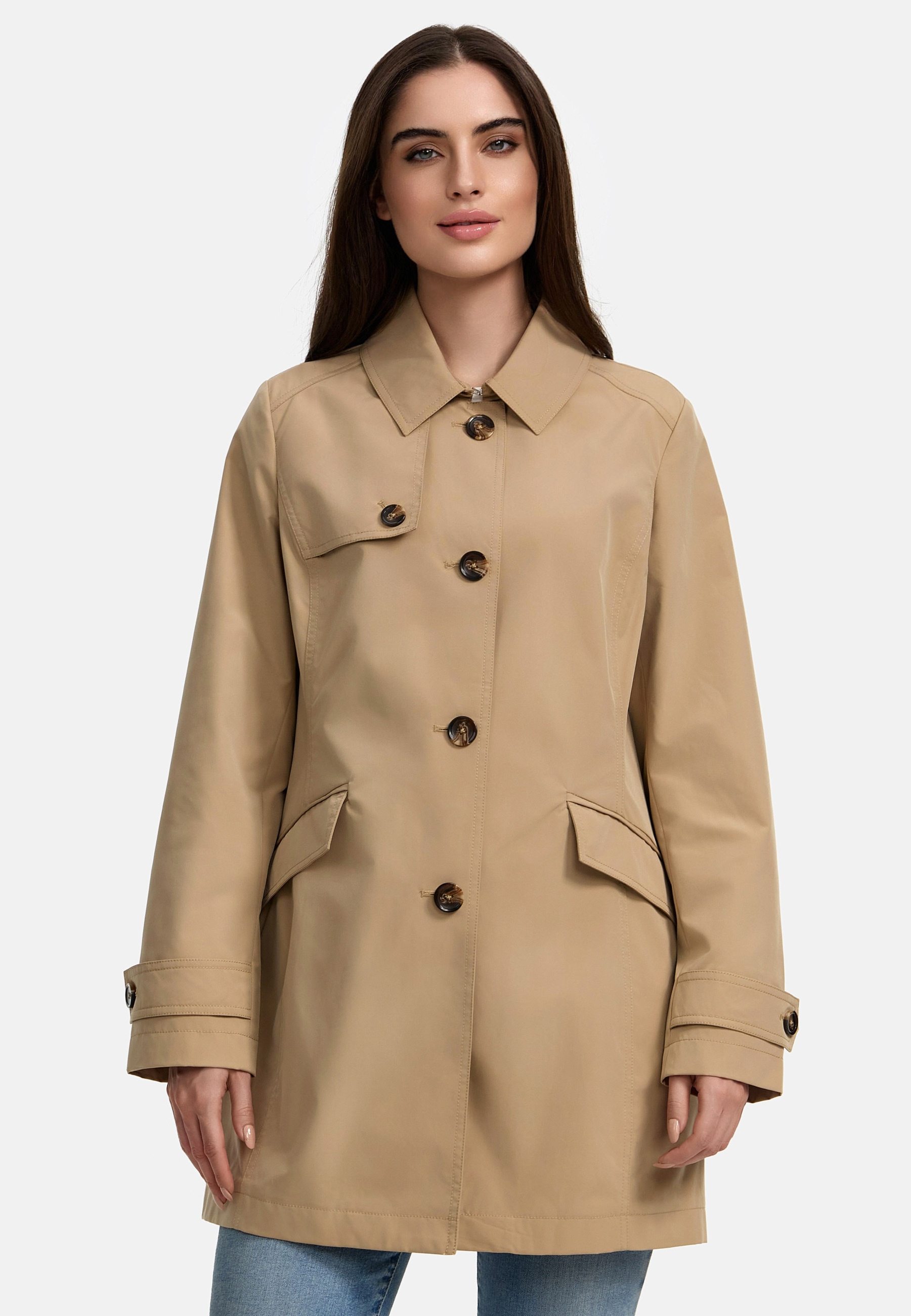 MANISA Trenchcoat, mit Koller MANISA Trenchcoat, mit Koller von MANISA