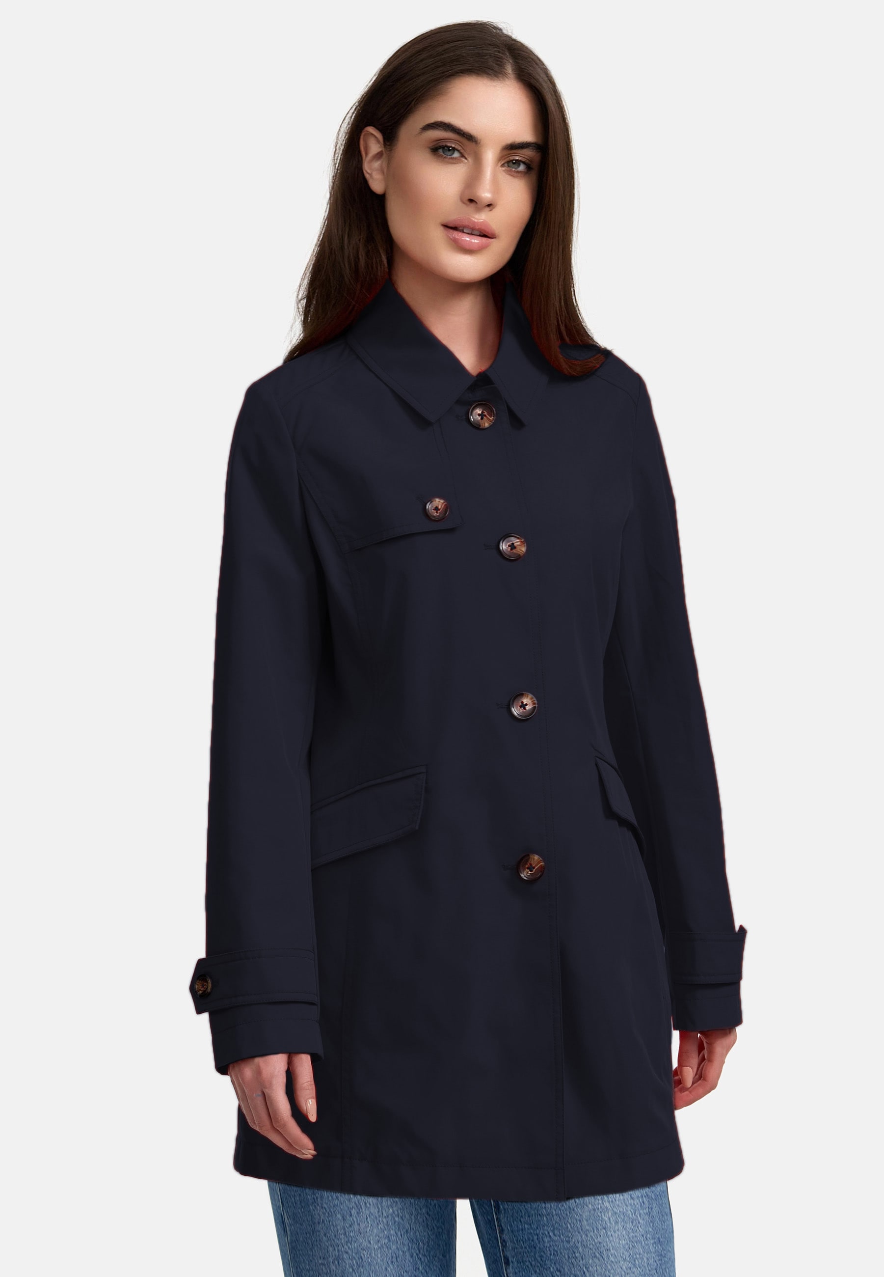 MANISA Trenchcoat, mit Koller von MANISA