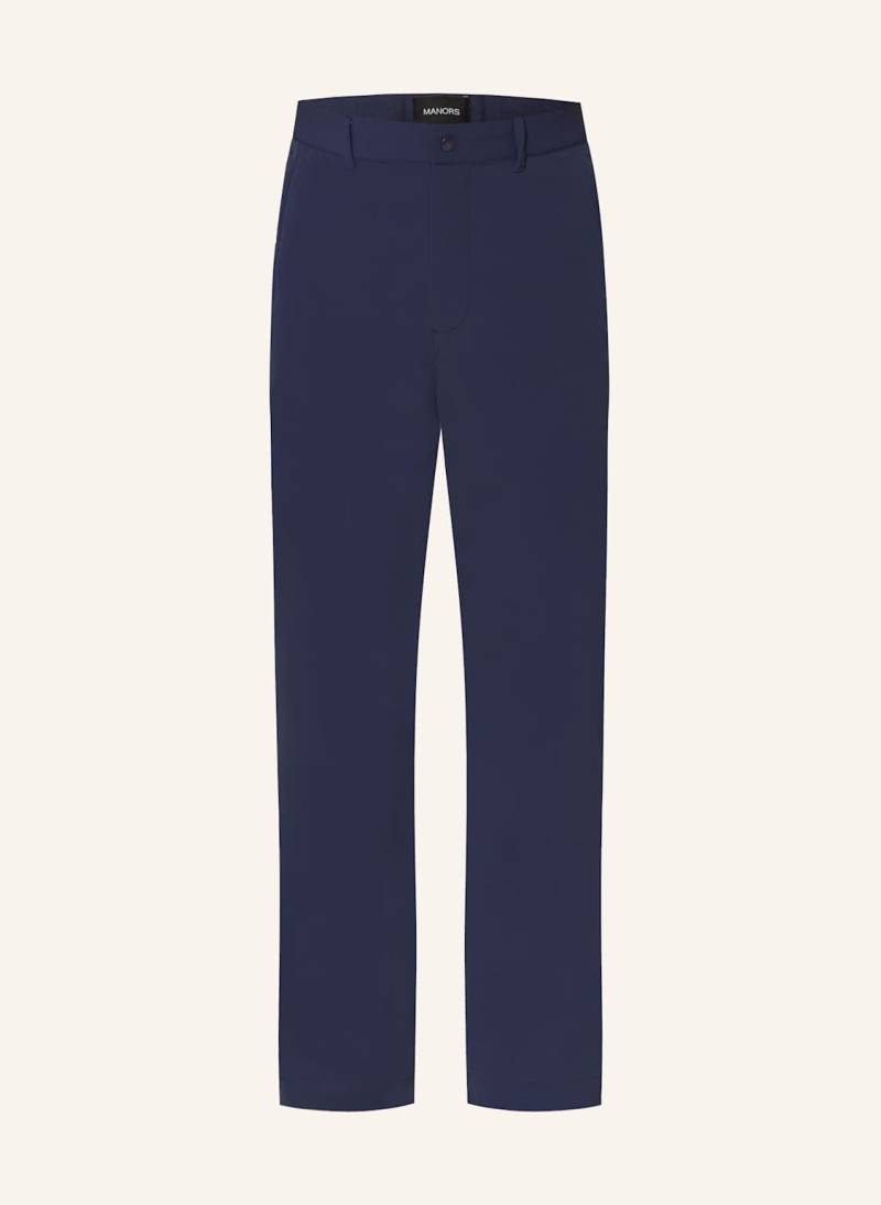 Manors Golfhose Lightweight Course blau von MANORS