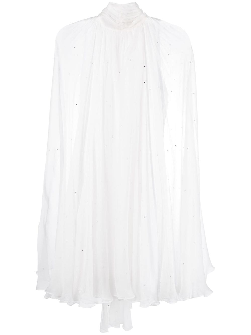 MANURI Starry Night crystal-embellished dress - White von MANURI