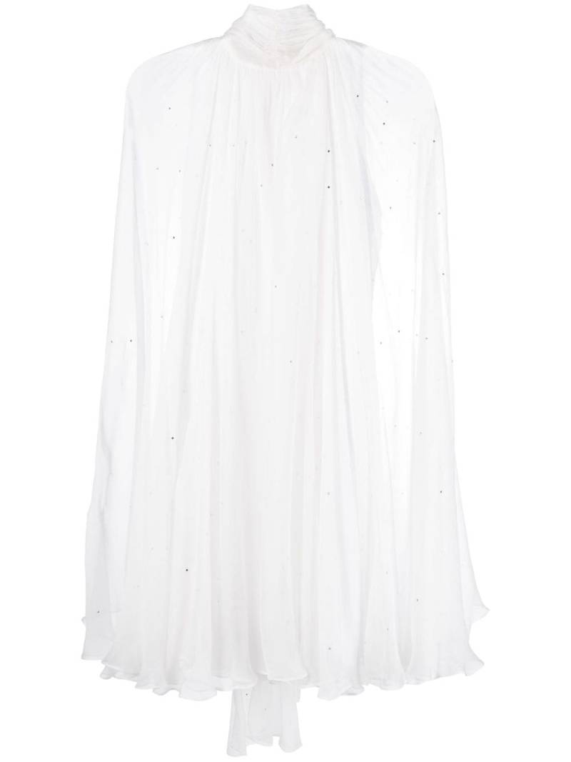 MANURI Ama crystal-embellished dress - White von MANURI