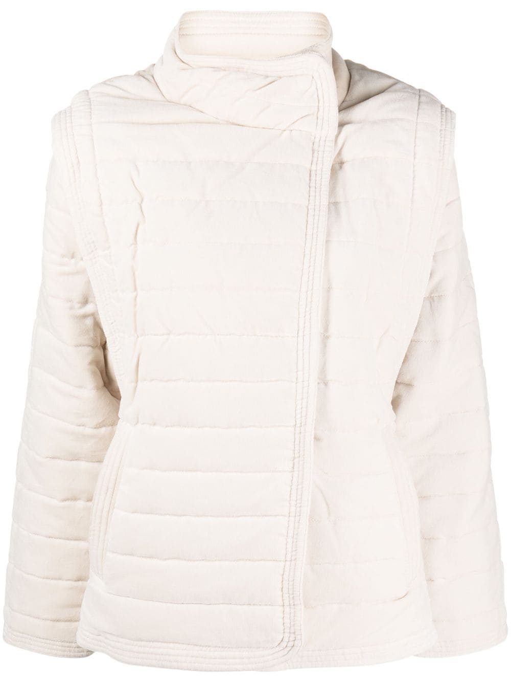 MARANT ÉTOILE Areta puffer gilet - Neutrals von MARANT ÉTOILE