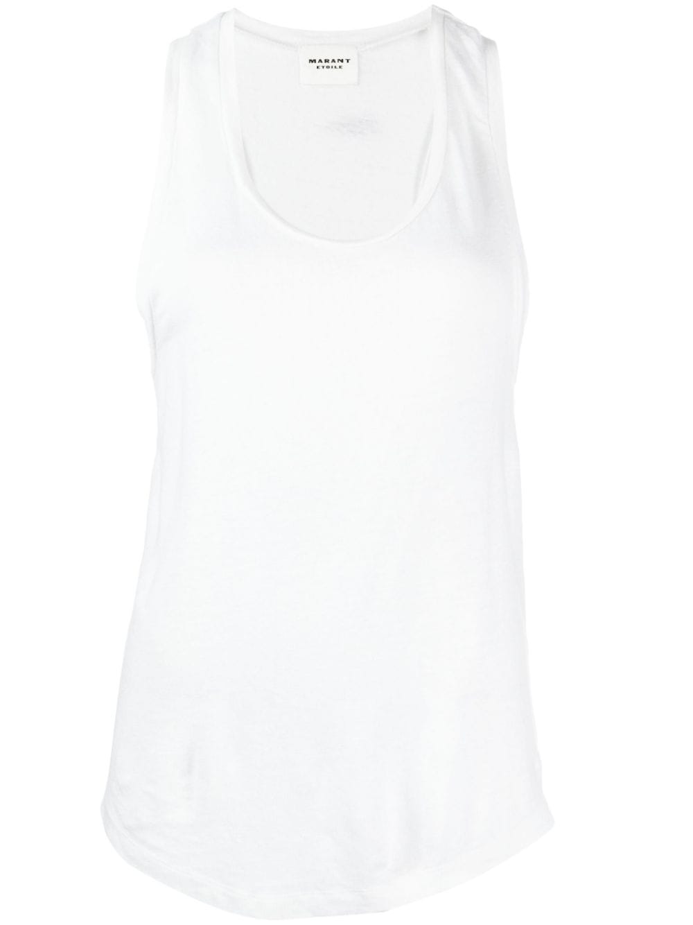 MARANT ÉTOILE Arielle linen T-shirt - White von MARANT ÉTOILE