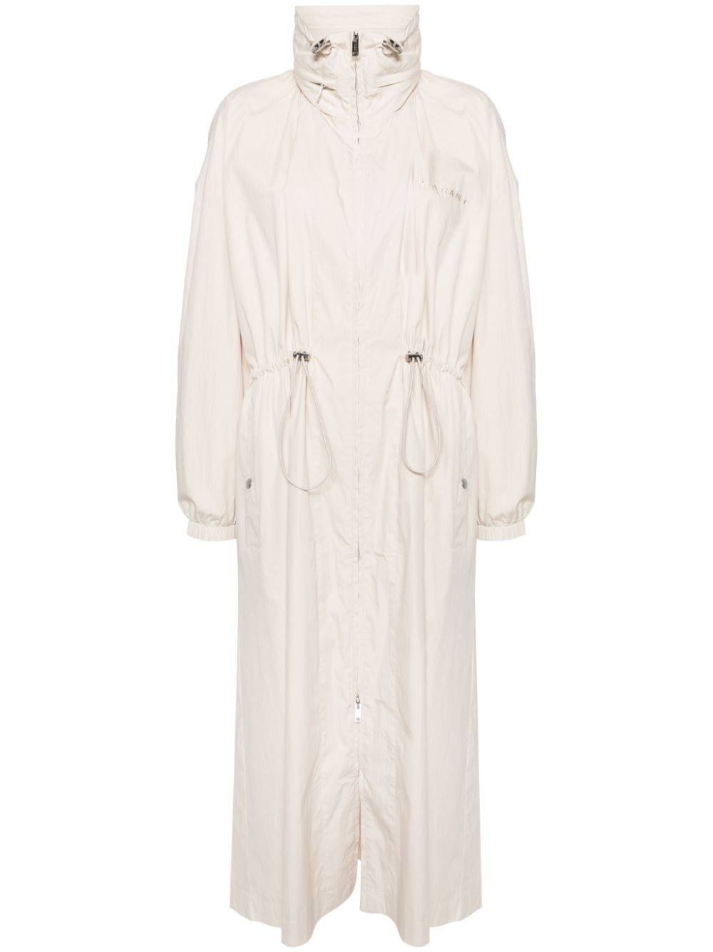 MARANT ÉTOILE Berthely hooded parka coat - Neutrals von MARANT ÉTOILE