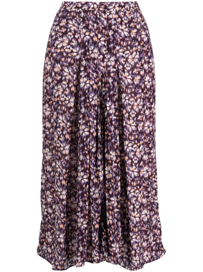 MARANT ÉTOILE Eolia floral-print skirt - Purple von MARANT ÉTOILE