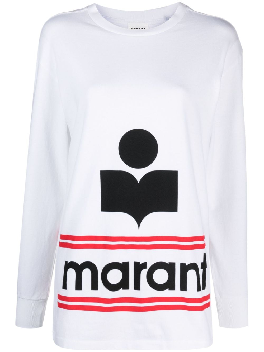 MARANT ÉTOILE Gianni organic-cotton T-shirt - White von MARANT ÉTOILE