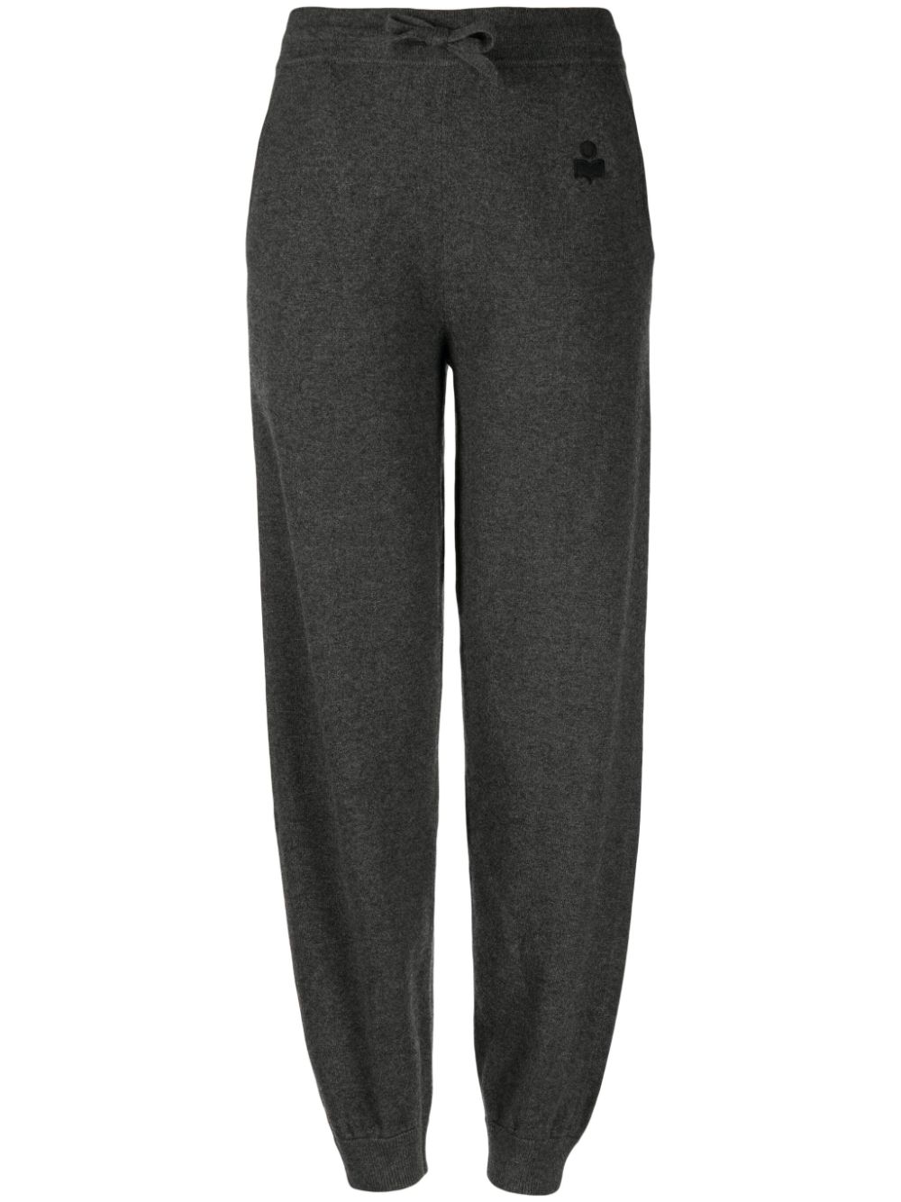 MARANT ÉTOILE Kira drawstring-waist knitted trousers - Grey von MARANT ÉTOILE