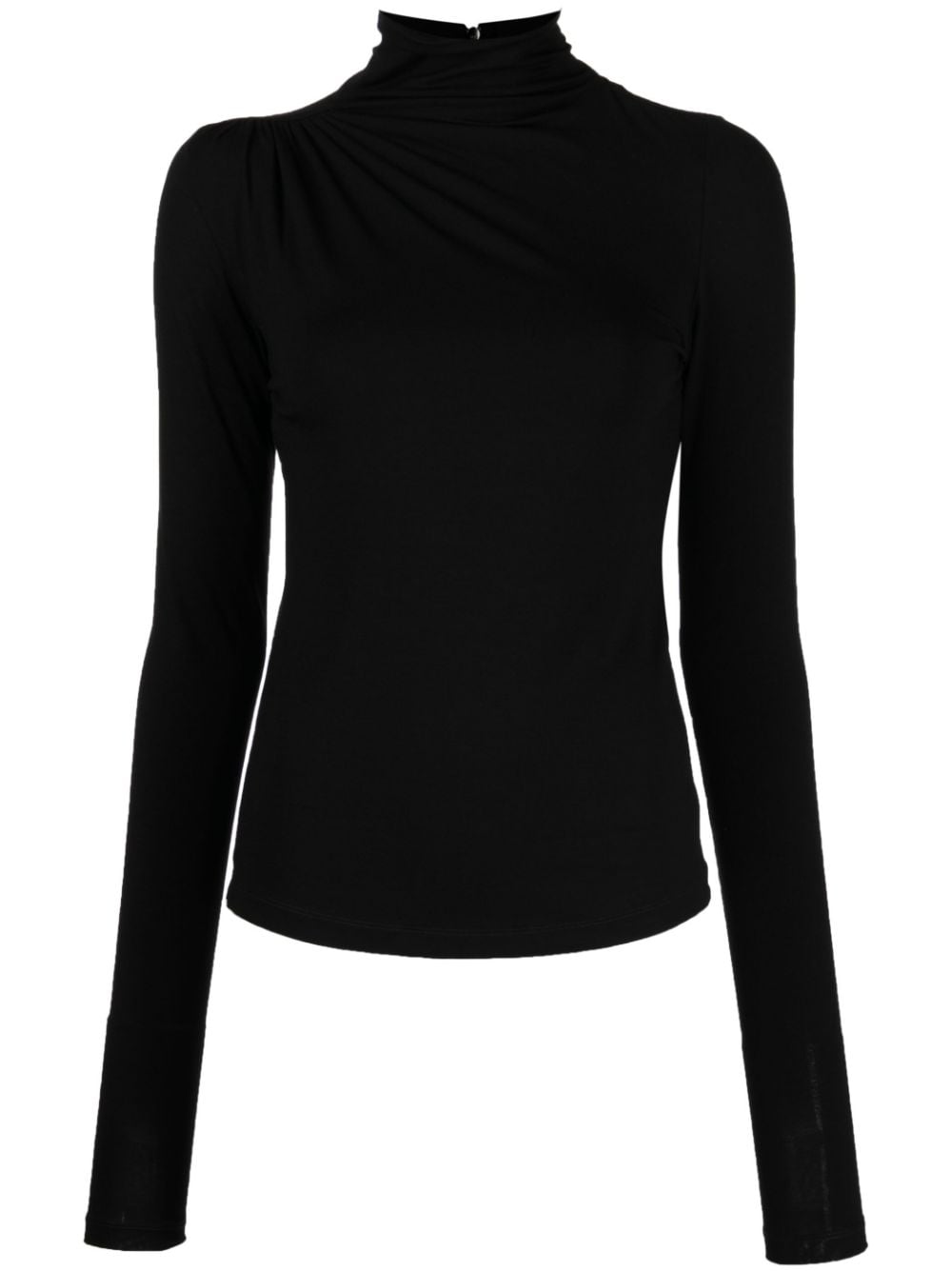 MARANT ÉTOILE Lou high-neck top - Black von MARANT ÉTOILE