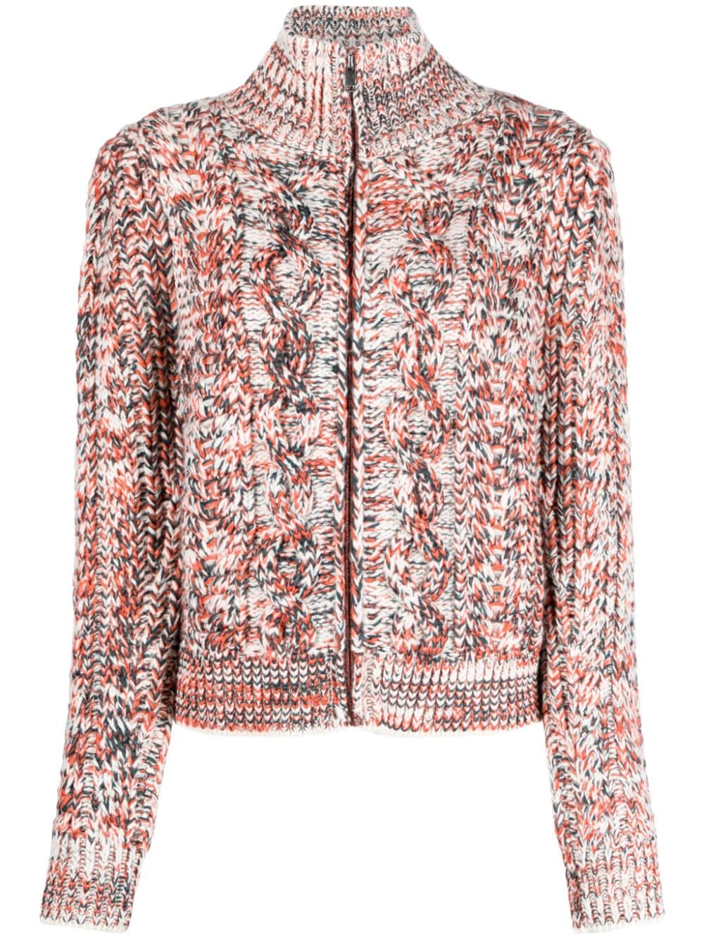 MARANT ÉTOILE Romane chunky cable-knit jacket - Orange von MARANT ÉTOILE