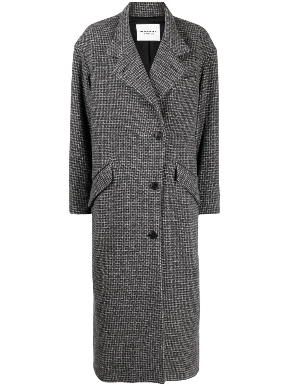 MARANT ÉTOILE Sabine single-breast wool coat - Grey von MARANT ÉTOILE