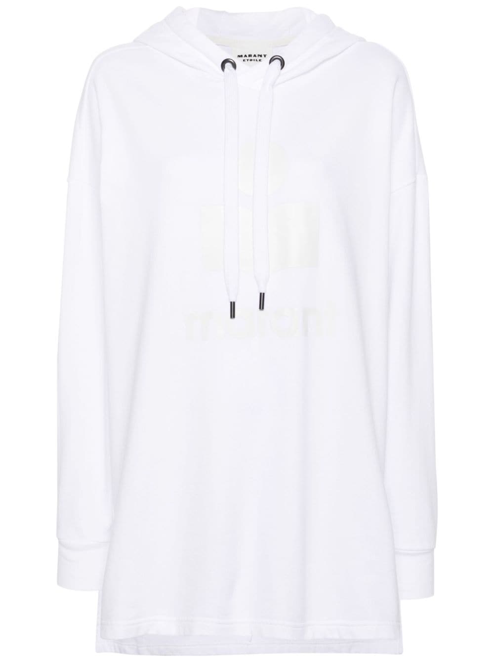 MARANT ÉTOILE Shannon logo-printed hoodie - White von MARANT ÉTOILE