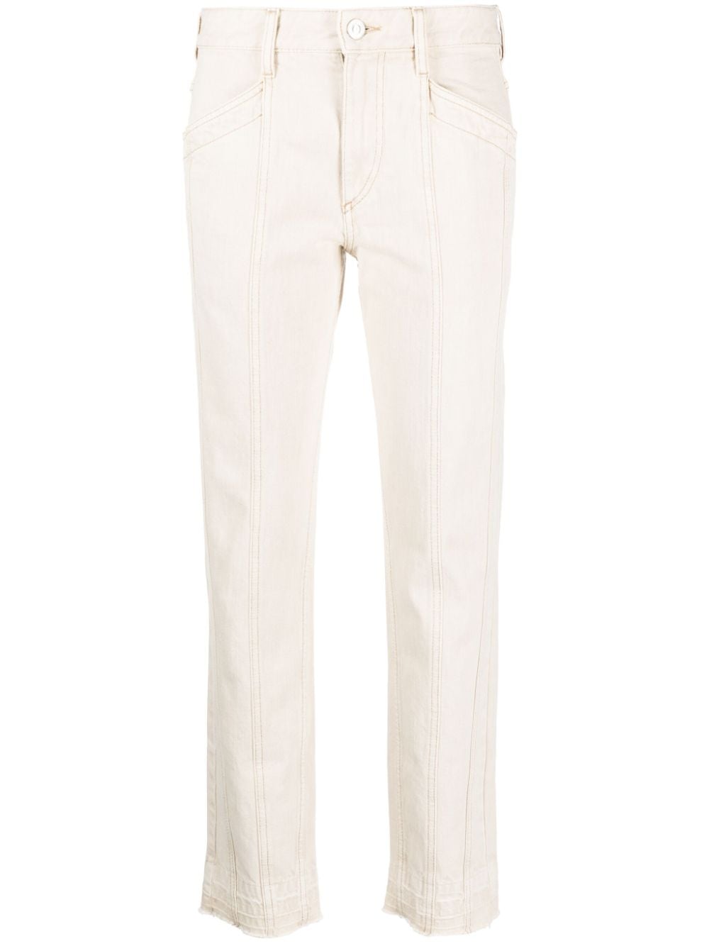 MARANT ÉTOILE Sulanoa straight-leg jeans - Neutrals von MARANT ÉTOILE