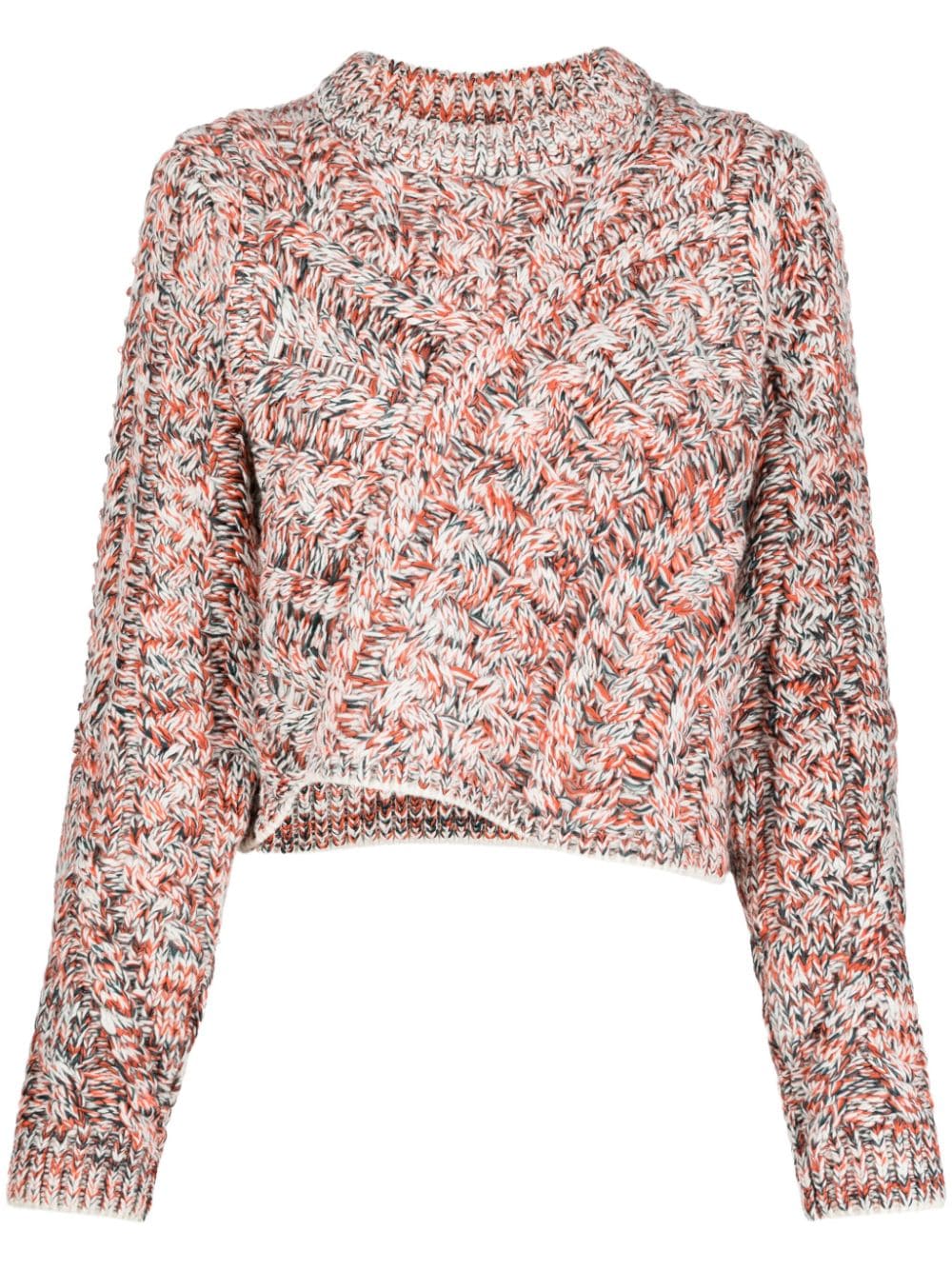 MARANT ÉTOILE Tima mélange-effect jumper - Orange von MARANT ÉTOILE