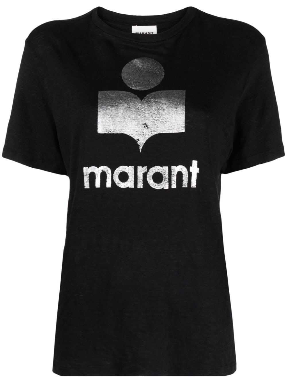 MARANT ÉTOILE Zewel logo-print T-shirt - Black von MARANT ÉTOILE