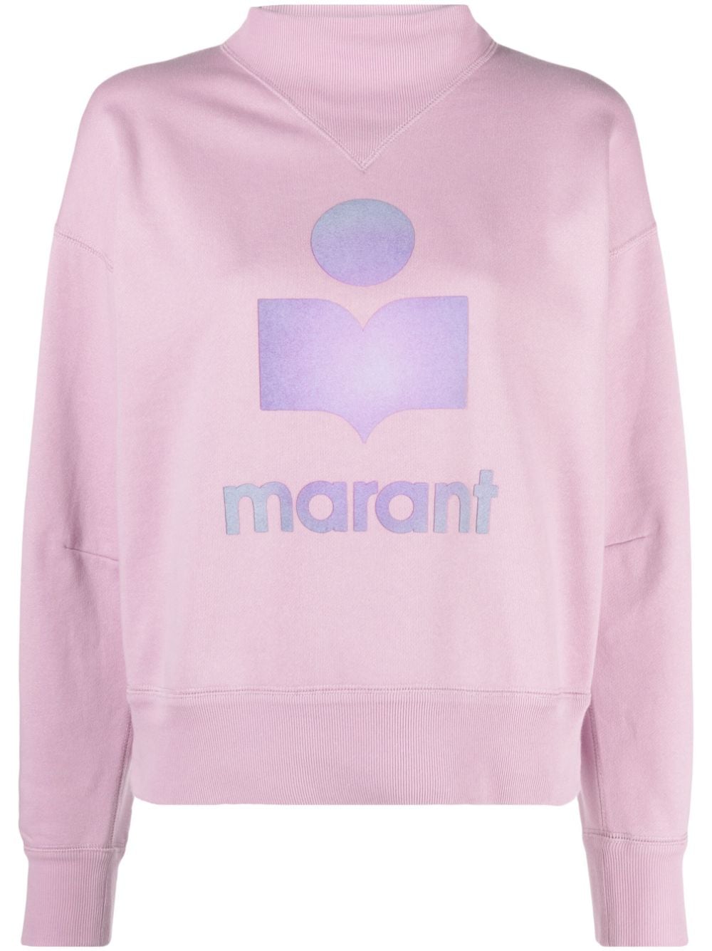 MARANT ÉTOILE logo-print sweatshirt - Pink von MARANT ÉTOILE