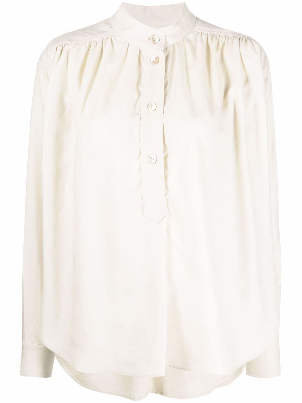 MARANT ÉTOILE plain long-sleeve shirt - Neutrals von MARANT ÉTOILE