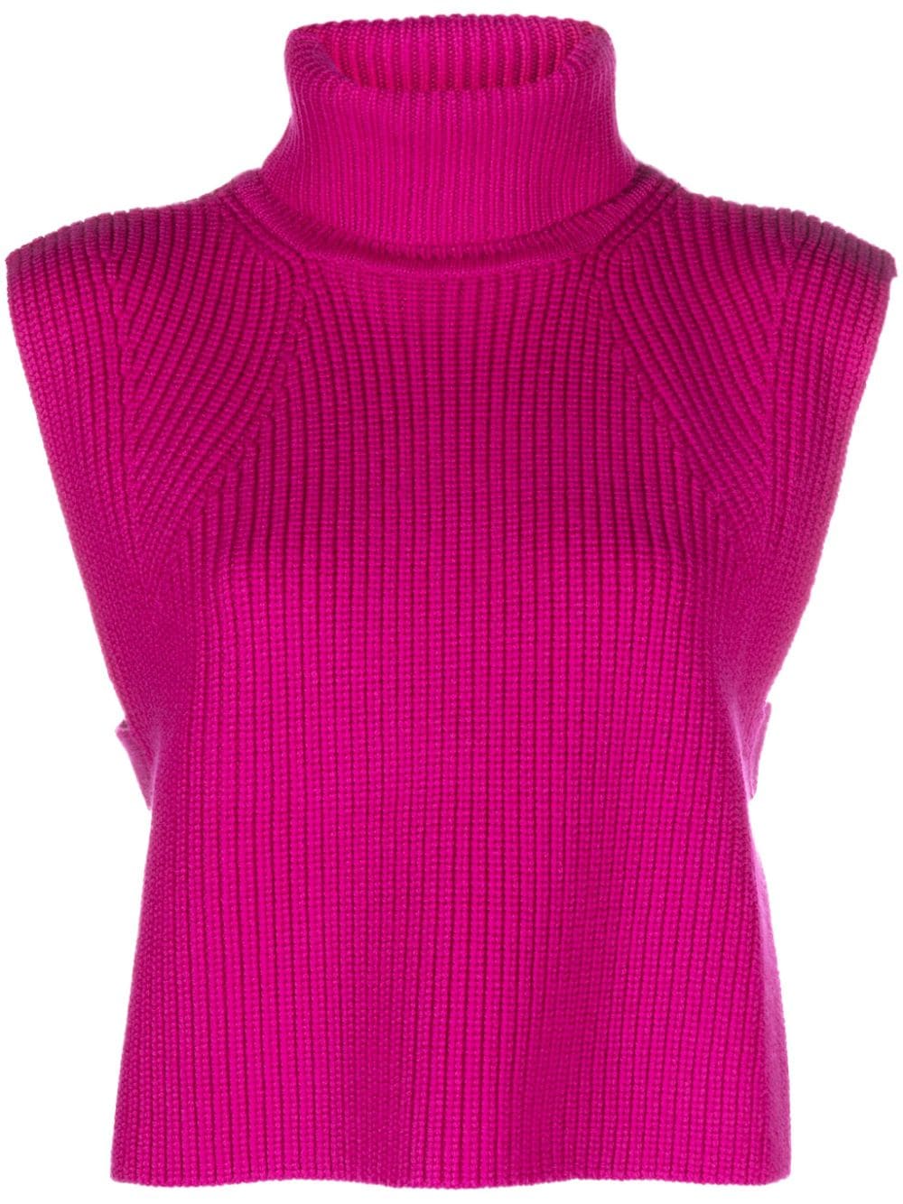 MARANT ÉTOILE roll-neck merino vest - Pink von MARANT ÉTOILE