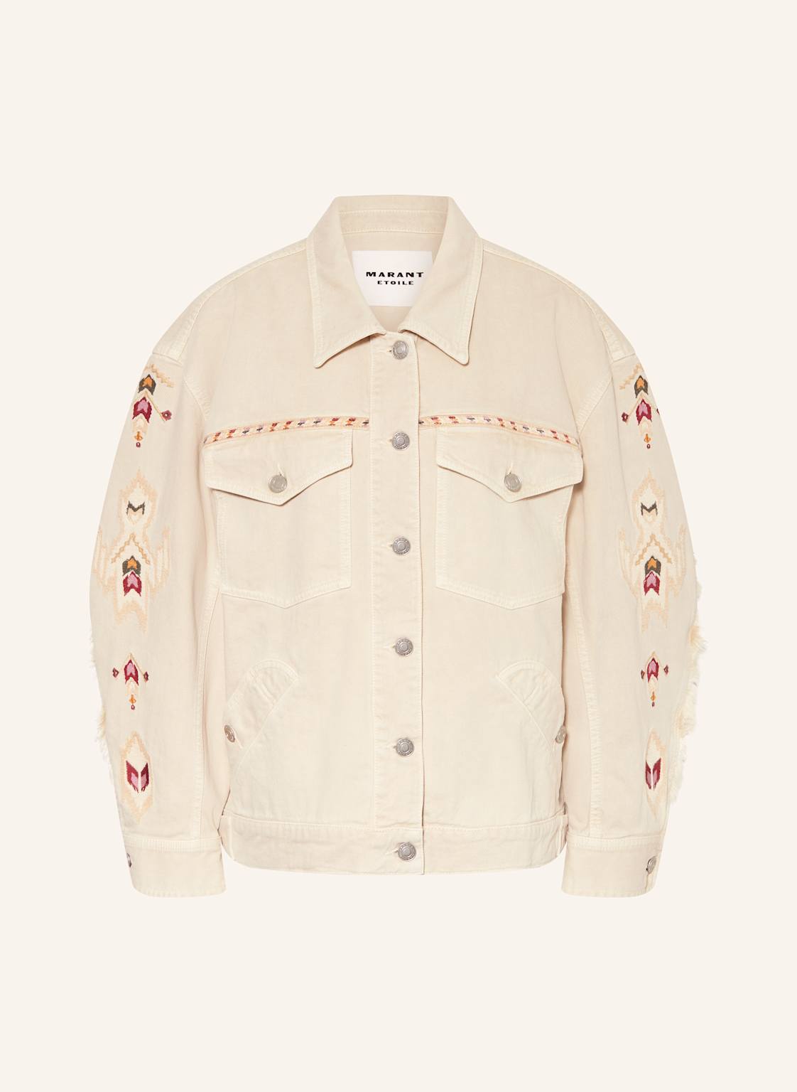 Marant Étoile Jeansjacke Manona weiss Marant Étoile Jeansjacke Manona weiss von MARANT ÉTOILE